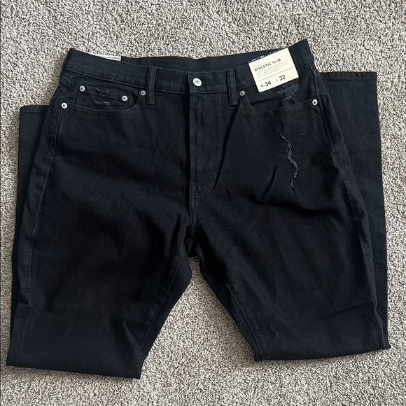 Abercrombie & Fitch Other - Abercrombie & Fitch Men's Slim Straight Black Jeans